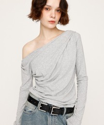 【新品未使用】今期THROW by SLY ストレッチオフショルダートップス SLY | OFF SHOULDER 2P トップス (ニット ) |SHEL'TTER WEBSTORE