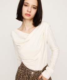 SLY | 【限定カラーあり】OFF SHOULDER CUT TOPS オフショルダー カット トップス(Tシャツ/カットソー)
