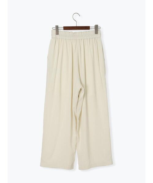 Te chichi TERRASSE（テチチテラス）の「リネン混イージーパンツ（その他パンツ・レディース・ベージュ/ブラック/チャコールグレー・F）」の16枚目の写真