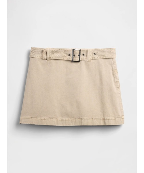 GAP（ギャップ）の「ベルト ミニスカート・スコート（スカート・レディース・ブラック/ベージュ・XS/S/M/L/XXS）」の12枚目の写真
