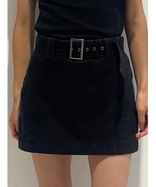 GAP（ギャップ）の「ベルト ミニスカート・スコート（スカート・レディース・ブラック/ベージュ・XS/S/M/L/XXS）」の19枚目の写真