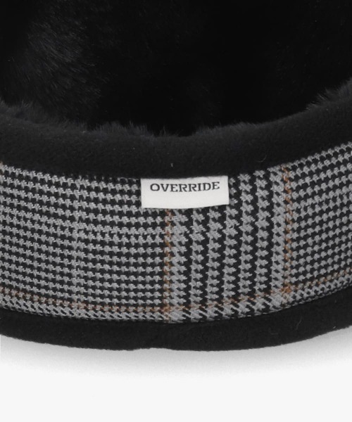 OVERRIDE（オーバーライド）の「OVERRIDE  REP BACK ARM EARMUFF / オーバーライド（イヤーマフ・メンズ・グレー/ネイビー/ブラウン・FREE）」の12枚目の写真