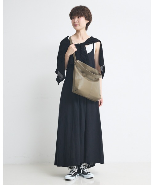 collex（コレックス）の「２WAYデザイン ハンドル トートバッグ（トートバッグ・レディース・モスグリーン/ライトグレー/ブラック・フリー）」の13枚目の写真