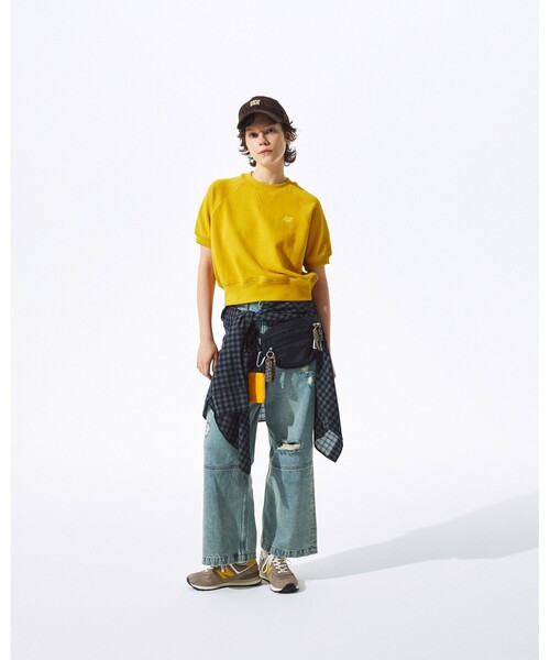 EXCLUSIVE】New Balance / フレンチテリー ショートスリーブ