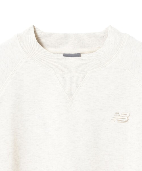 トレーナー スウェット 「EXCLUSIVE」New Balance / フレンチテリー ショートスリーブ トップス レディース EXCLUSIVE】New Balance / フレンチテリー ショートスリーブ