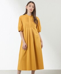 AMACA ワンピース AMACA ワンピース ポリエステルコットンサッカーワンピース