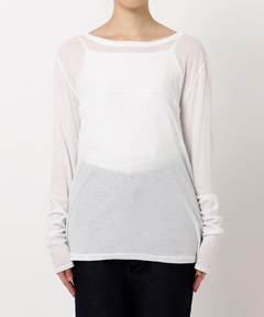 Everyday French Sleeve Tee（Tシャツ/カットソー）｜Her lip to