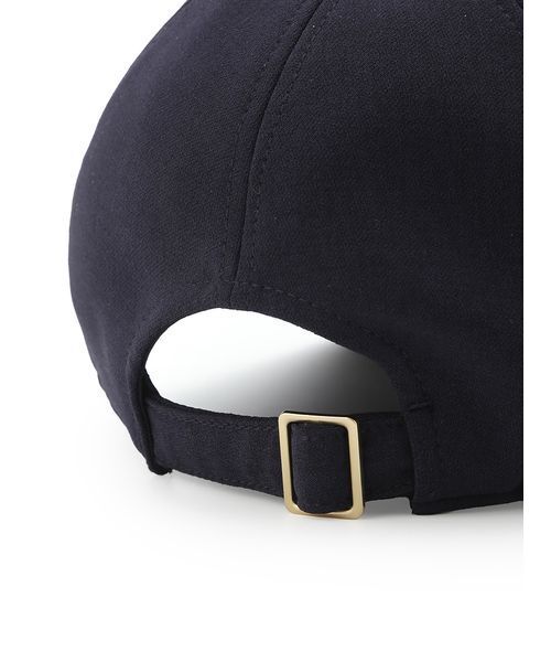 Mila Owen（ミラオーウェン）の「ポイントロゴ刺繍キャップ（キャップ・レディース・ネイビー/ブラウン/ブラック・F）」の9枚目の写真