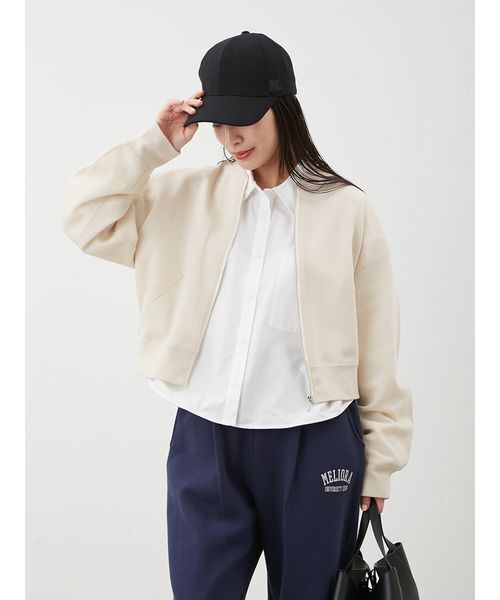 Mila Owen（ミラオーウェン）の「ポイントロゴ刺繍キャップ（キャップ・レディース・ネイビー/ブラウン/ブラック・F）」の13枚目の写真