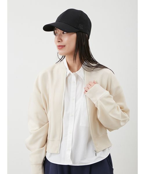 Mila Owen（ミラオーウェン）の「ポイントロゴ刺繍キャップ（キャップ・レディース・ネイビー/ブラウン/ブラック・F）」の14枚目の写真