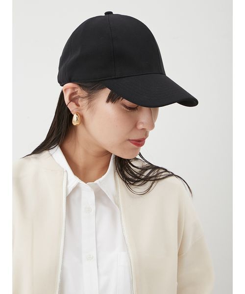 Mila Owen（ミラオーウェン）の「ポイントロゴ刺繍キャップ（キャップ・レディース・ネイビー/ブラウン/ブラック・F）」の15枚目の写真