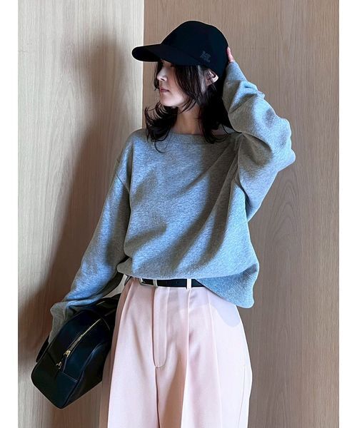 Mila Owen（ミラオーウェン）の「ポイントロゴ刺繍キャップ（キャップ・レディース・ネイビー/ブラウン/ブラック・F）」の4枚目の写真