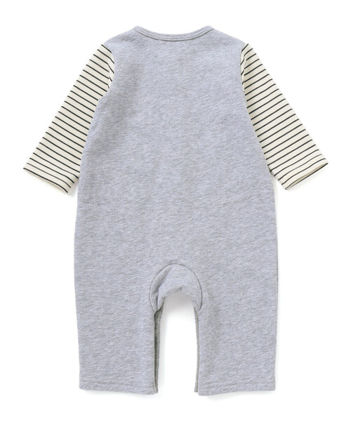 SLAP SLIP BABY（スラップスリップベビー）の「ドラゴン刺しゅうロンパース+お顔スタイ2点セットベビー(60~80cm)（ロンパース・キッズ・グリーン/グレー・70cm/80ｃｍ/60cm）」の8枚目の写真