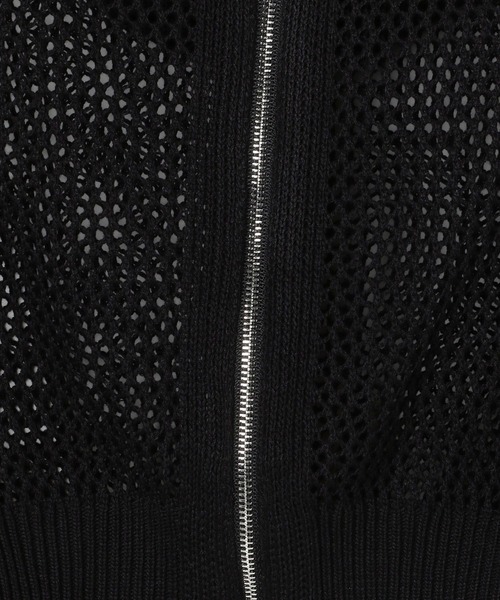 3.3 Field Trip (3.3フィールドトリップ)の「【モニタリング TWICE ジヒョ着用】3.3 Field Trip/メッシュフード付きZIP(パーカー・レディース・ホワイト/ブラック・FREE)」の6枚目の写真