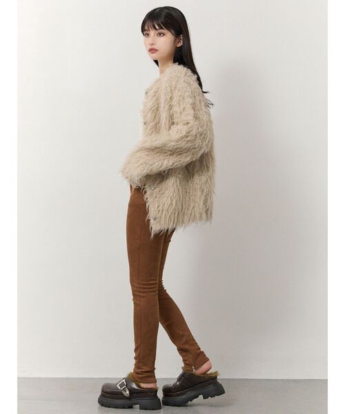 MURUA（ムルーア）の「【セットアップ対応】フェイクスウェードパンツ（その他パンツ・レディース・キャメル・1/2）」の15枚目の写真