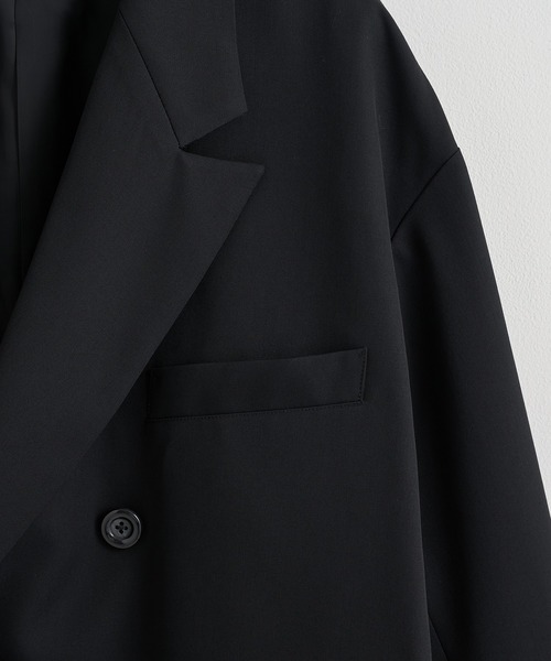 ジャケット・アウター UJOH 6BW RIB COLLAR BELT JACKET UJOH / ウジョー 6BW Belt JKT - 国内厳選ブランド・インポート