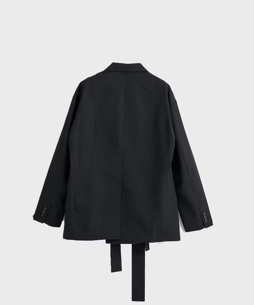 UJOH HOMME / ウジョーオム】6BW Belt JKT（テーラードジャケット