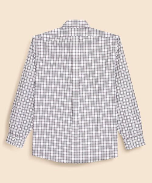 BROOKS BROTHERS(ブルックスブラザーズ)の「ストレッチピンポイントオックスフォード チェック ドレスシャツ Regular Fit(ビジネスシャツ・メンズ・ホワイト/ブラウン・15 1/2-33/16-31/16-32/16-33/16 1/2-33/16 1/2-32/16 1/2-34/17-32/17-33/14 1/2-31/15-31/15-32/15 1/2-31/15 1/2-32/14 1/2-32/15-33)」の11枚目の写真