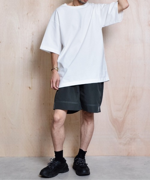 Sunny Smith(サニースミス)の「【SUNNY SMITH】無地ボディプレーティング天竺Tシャツ(CP)(Tシャツ/カットソー・メンズ・チャコール/オフホワイト/アッシュグレー・SMALL/MEDIUM/LARGE)」の20枚目の写真