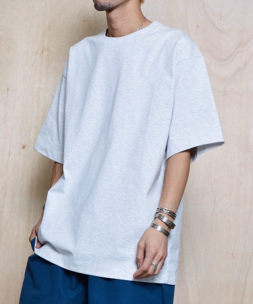 Sunny Smith(サニースミス)の「【SUNNY SMITH】無地ボディプレーティング天竺Tシャツ(CP)(Tシャツ/カットソー・メンズ・チャコール/オフホワイト/アッシュグレー・SMALL/MEDIUM/LARGE)」の21枚目の写真