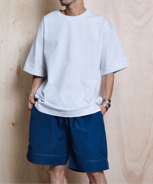Sunny Smith(サニースミス)の「【SUNNY SMITH】無地ボディプレーティング天竺Tシャツ(CP)(Tシャツ/カットソー・メンズ・チャコール/オフホワイト/アッシュグレー・SMALL/MEDIUM/LARGE)」の22枚目の写真