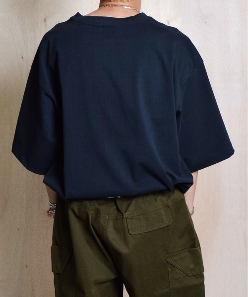 Sunny Smith(サニースミス)の「【SUNNY SMITH】無地ボディプレーティング天竺Tシャツ(CP)(Tシャツ/カットソー・メンズ・チャコール/オフホワイト/アッシュグレー・SMALL/MEDIUM/LARGE)」の10枚目の写真