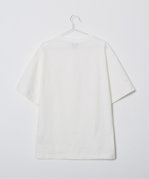 Sunny Smith(サニースミス)の「【SUNNY SMITH】無地ボディプレーティング天竺Tシャツ(CP)(Tシャツ/カットソー・メンズ・チャコール/オフホワイト/アッシュグレー・SMALL/MEDIUM/LARGE)」の4枚目の写真