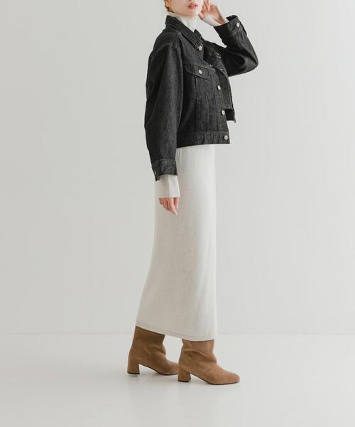 URBAN RESEARCH ROSSO WOMEN（アーバンリサーチ　ロッソ）の「『別注』Lee101 ×ROSSO　 SHORT JACKET（デニムジャケット・レディース・ブラック・SHORT）」の7枚目の写真