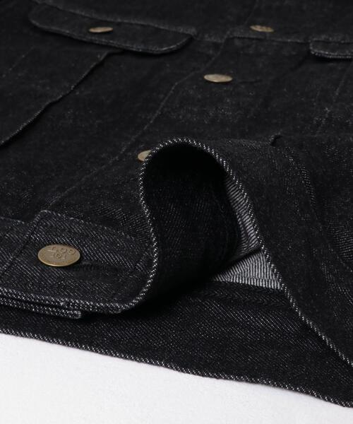 URBAN RESEARCH ROSSO WOMEN（アーバンリサーチ　ロッソ）の「『別注』Lee101 ×ROSSO　 SHORT JACKET（デニムジャケット・レディース・ブラック・SHORT）」の11枚目の写真