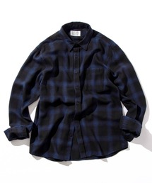 VENCEEXCHANGE | オンブレチェックネルシャツ(シャツ/ブラウス)