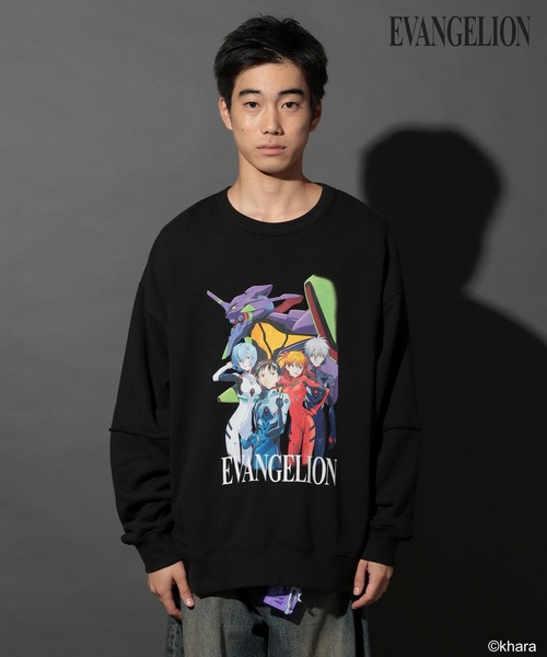 セール】【EVANGELION(エヴァンゲリオン)】コラボプリントプルオーバー