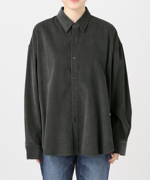 追加》コットンコーデュロイルーズシャツ（シャツ/ブラウス）｜Spick