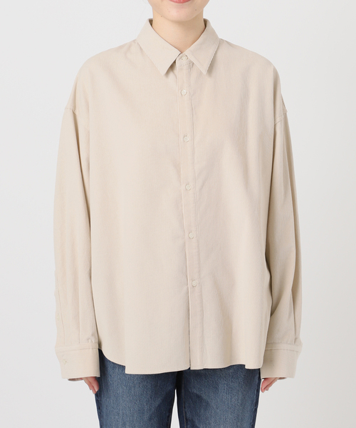 追加》コットンコーデュロイルーズシャツ（シャツ/ブラウス）｜Spick