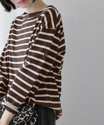 La TOTALITE | 【洗える】Le Minor/ルミノア ボーダープルオーバー(Tシャツ/カットソー)