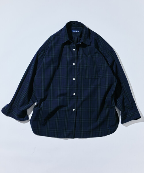 セール】NAUTICA/ノーティカ ヴィンテージライク ブロードシャツ