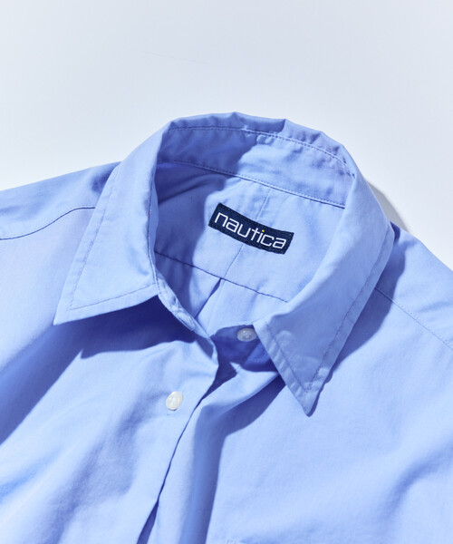 FREAK'S STORE（フリークスストア）の「NAUTICA/ノーティカ ヴィンテージライク ブロードシャツ/チェックシャツ/ストライプシャツ（シャツ/ブラウス・レディース・グリーン/ブルー/その他13・ﾌﾘ-）」の8枚目の写真