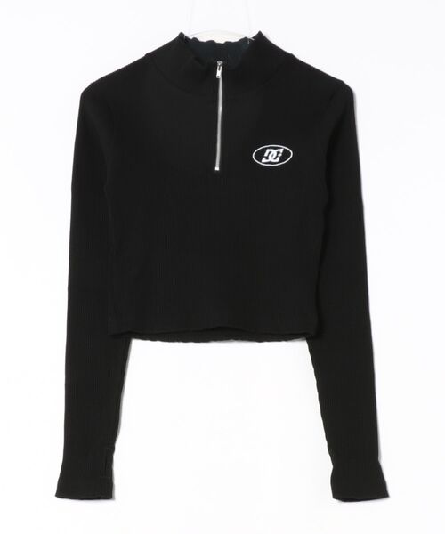 25 WSTELECO HARLFZIP /DCレディースショート丈ハーフジップ