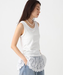 Elura（エルーラ）の「裾レースタンク/605388（タンクトップ）」