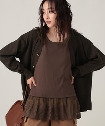 Elura | 裾レースタンク/605388(タンクトップ)