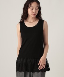 orimi 22ss 黒レースタンクトップ　size 2 orimi 22ss 黒レースタンクトップ size 2