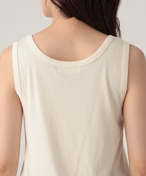 Elura（エルーラ）の「裾レースタンク/605388（タンクトップ・レディース・ブラック/ブラウン/ホワイト・FREE）」の18枚目の写真