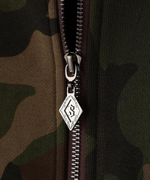 SUPPLIER/サプライヤー/FAUX FUR CROSS ZIP HOODIE（パーカー