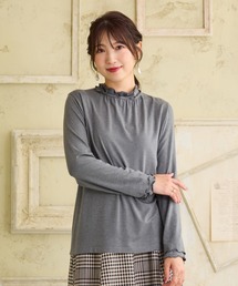 ローズティアラ❣️ オフショルダー パフスリーブ シャツ 46 ローズティアラ❣️ オフショルダー パフスリーブ シャツ 46