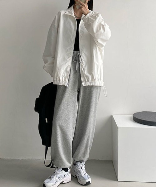 セール】ジップシンプルブルゾン（ブルゾン）｜cammie（キャミー）の