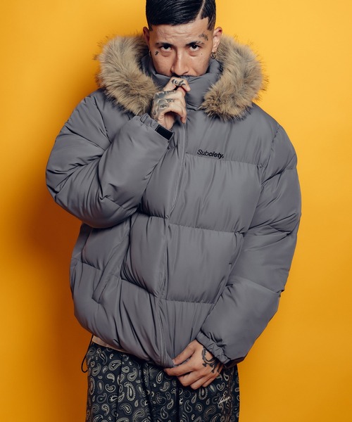 セール】Hooded padded jkt（ブルゾン）｜Subciety（サブサエティ）の