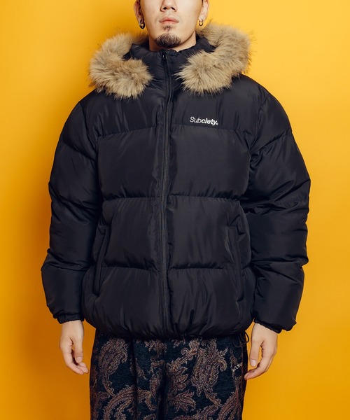 Subciety（サブサエティ）の「Hooded padded jkt（ブルゾン・メンズ・オレンジ/グレー/ブラック/ブラック系その他・MEDIUM/LARGE/X-LARGE/SMALL）」の12枚目の写真