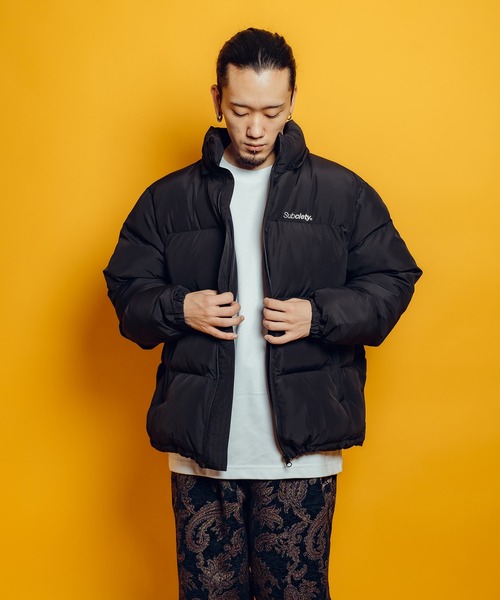 Subciety（サブサエティ）の「Hooded padded jkt（ブルゾン・メンズ・オレンジ/グレー/ブラック/ブラック系その他・MEDIUM/LARGE/X-LARGE/SMALL）」の14枚目の写真