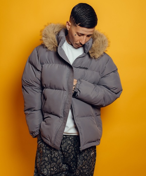 Subciety（サブサエティ）の「Hooded padded jkt（ブルゾン・メンズ・オレンジ/グレー/ブラック/ブラック系その他・MEDIUM/LARGE/X-LARGE/SMALL）」の20枚目の写真