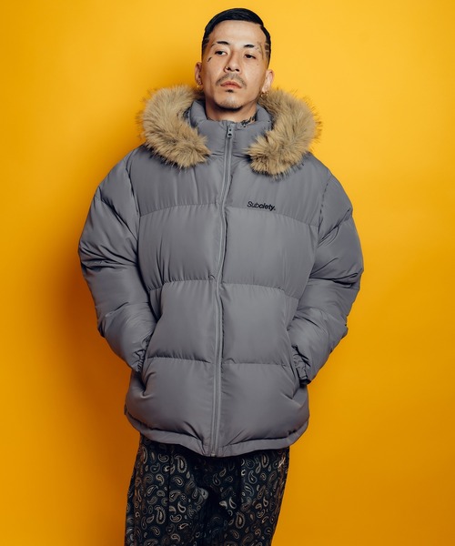 Subciety（サブサエティ）の「Hooded padded jkt（ブルゾン・メンズ・オレンジ/グレー/ブラック/ブラック系その他・MEDIUM/LARGE/X-LARGE/SMALL）」の21枚目の写真