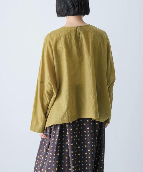 かぐれ（カグレ）の「ウールガーゼワイドプルオーバー（シャツ